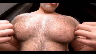 Close up at pecs and nips