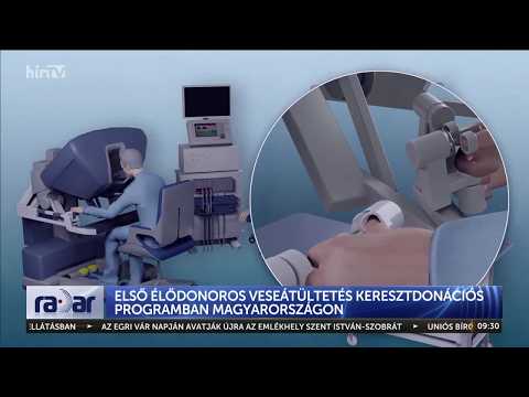 Vesetranszplantáció: Nagy mértékben lerövidülhet a várakozási idő - HírTV