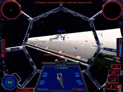 Xwing vs TIE Fighter shenanigans part 1