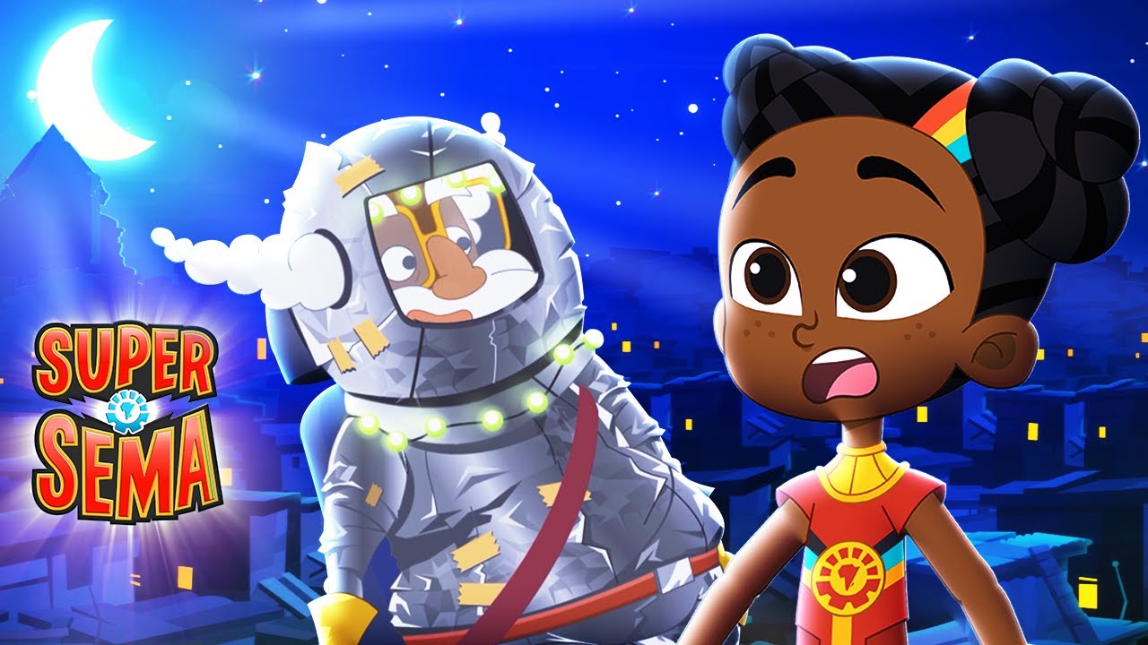Babu’s Space Adventure 🪐 Super Sema - Cartoons for Kids