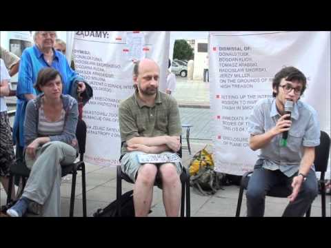 Blogpress: Piotr Lisiewicz pod namiotem Solidarnych 2010 cz. 6