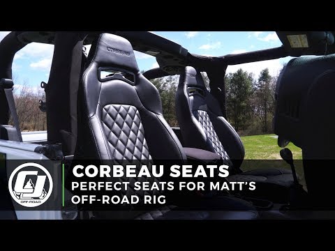 Jeep JK Wrangler: Corbeau Seat Overview