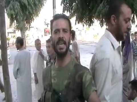 كلمة من أحد عناصر جماعة فرسان السنة في حي الصاخور ضمن معارك السيطرة على مدينة حلب