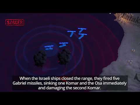 Sagger Military Actions / Battle of Latakia 1973 / Israeli Navy Army