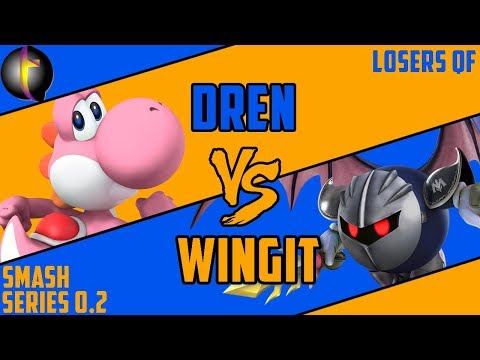 SS 0.2 Singles: SSB Wii U - LQF - Dren vs WINGIT