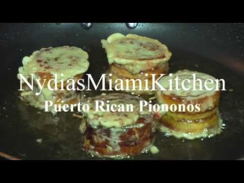 Puerto Rican Piononos