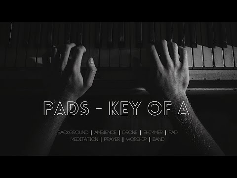 1 Hour of A Major Shimmer Pads for Worship | Bethel Hillsong Elevation Passion UPPERROOM