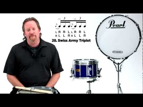Pearl Drum Rudiments - Swiss Army Triplet