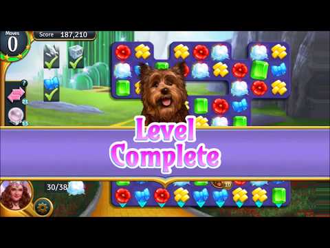 The Wizard of Oz: Magic Match || Level 218 - Level 222