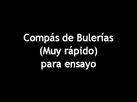 BULERIAS MUY RAPIDO TIEMPO