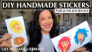 Easy How-To Make DIY Stickers Using Packing Tape