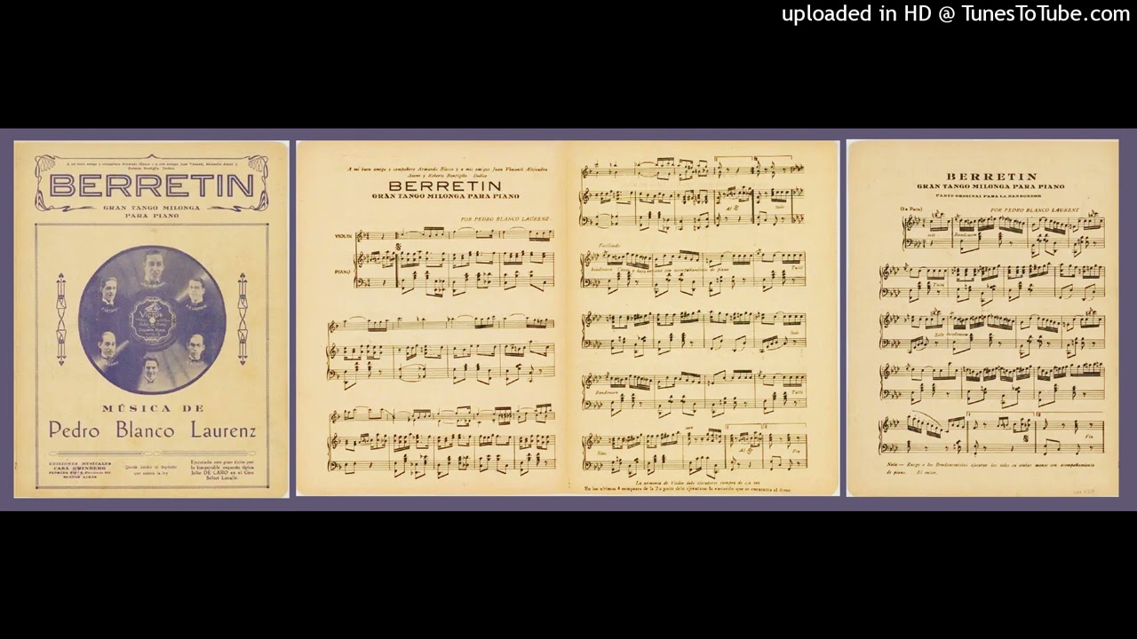 Berretín - Orquesta Típica De Caro - 1928