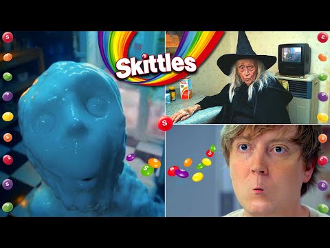 Top 10 Weirdly Funny Skittles Candy Commercials EVER!