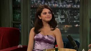 Selena Gomez on Late Night with Jimmy Fallon full 