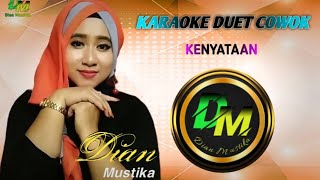Download lagu ✨ KENYATAAN ✨KARAOKE tanpa vokal cowok | cover Dian Mustika 💞 mp3