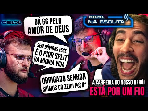 BAIANO REAGE NA ESCUTA: A VITÓRIA MAIS TRISTE DO CBLOL! | Rodada 15