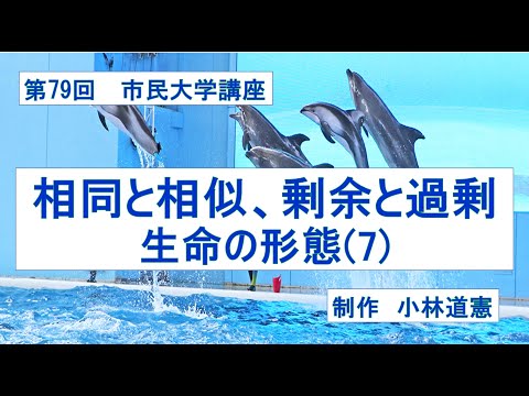 地域科学課程 相同と相似、剰余と過剰ー生命の形態(7)