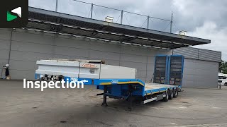 Купить полуприцеп низкорамную платформу Nooteboom OSDS-48-03V Extendable 600cm Steering Axle Ramps Winch - Изображение 4 | Autoline KG Полуприцеп низкорамная платформа Nooteboom OSDS-48-03V Extendable 600cm Steering Axle Ramps Winch | Изображение 4 - Autoline