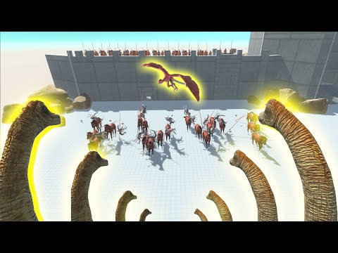 Can Humans Defend Helm's Deep? The Lord of the Rings ► Animal Revolt Battle Simulator