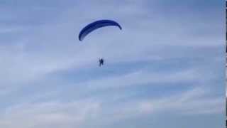 preview picture of video 'paramotor flying hucknall'