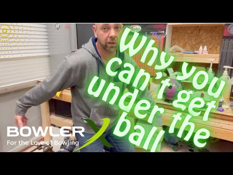 Why you’re having trouble getting your hand under the bowling ball