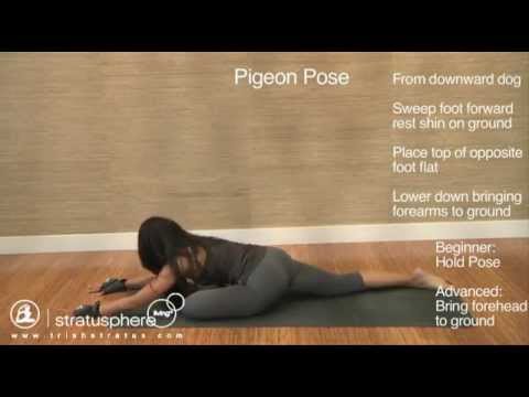 Stratusphere Yoga DVD - Pigeon Pose
