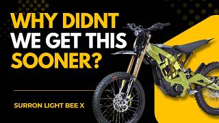 This Might Bee The best E-Dirt Bike we've seen yet | Surron Light Bee X First impressions