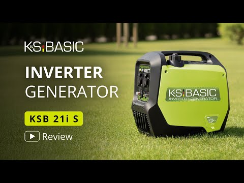 Overview & Start of KSB 21i S Inverter Generator (2 kW)