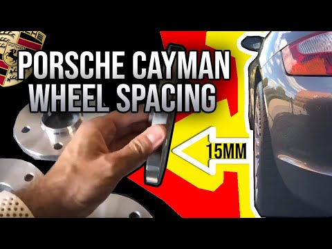 Porsche Cayman 987 Wheel Spacing