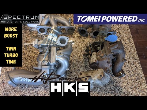RB26dett stock twins vs upgraded turbos Tomei Cast manifolds HKS cast elbows
