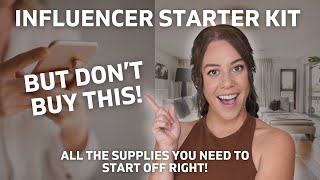 How To SUCCEED As An Influencer from 0 | INFLUENCER STARTER KIT