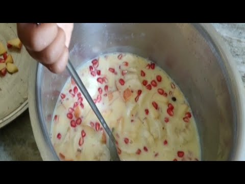 fruit salad preparation