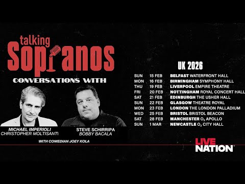 Talking Sopranos | Live Nation UK
