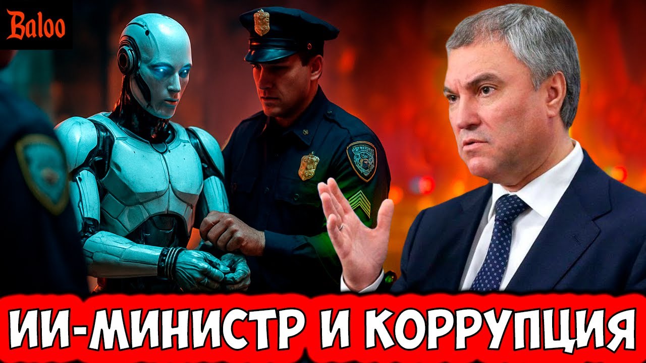 ВОЛОДИН ПРО ИИ-МИНИСТРА КОРРУПЦИИ. ФЕЙК
