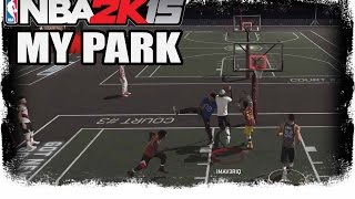 NBA 2K15 My Park - BALL HOGGIN! -  NBA 2K15 My Park 3 on 3 Gameplay