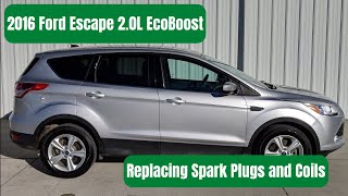 How to Replace Spark Plugs and Coils 2016 Ford Escape