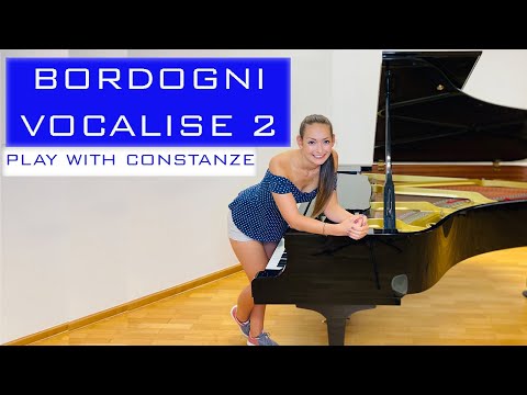 BORDOGNI Vocalise 2 (Flute #5) Play-along with Constanze Hochwartner