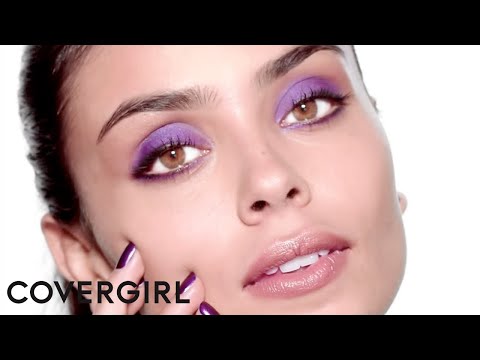 How to Create Pat McGrath's Purple Glam Eyeshadow Look | COVERGIRL