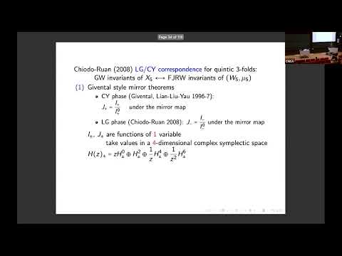 Melissa C.C. Liu | Higgs-Coulumb correspondence for abelian gauged linear sigma models