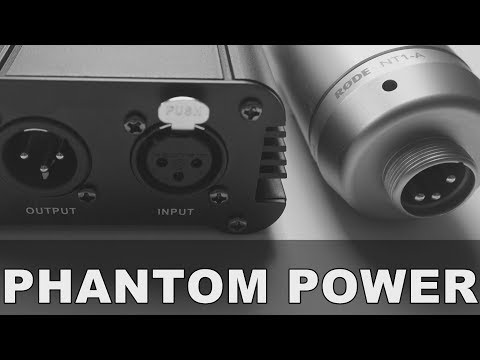 Cheap XLR Microphone Phantom Power Supply - Test with a Rode NT1A