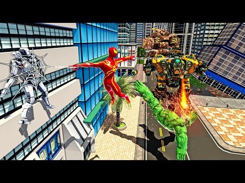Galaxy Warrior Heroes vs Robot: Vegas City