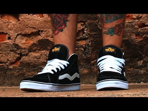 Tênis Mad Rats Skate Hi Top Cano Alto Preto | União Skate Shop