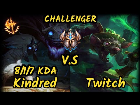 S04 Memento (KINDRED) vs TWITCH - 8/1/7 KDA JUNGLE CHALLENGER GAMEPLAY - EUW