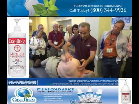 FROZEN SHOULDER  release by James Waslaski using CRYODERM