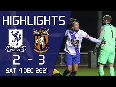 Enfield Town 2-3 Folkestone Invicta | Highlights