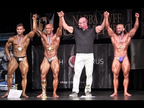 NABBA Czech Championship 2015 - Men 3&4 Awards