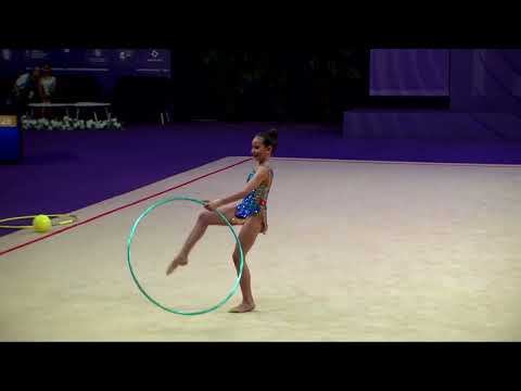 BOUABIDI Ghofrane (TUN) - 2023 Rhythmic Junior Worlds Qualifications HO Individual