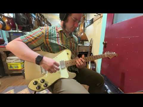2020s Warmoth/Fender Chris Shiflett Tele Deluxe-Style Electric Guitar (VIDEO! Fresh Setup) image 19