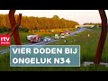 Vier doden bij groot ongeval op de N34 bij Borger | RTV Drenthe
