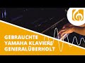 Yamaha U1 Klavier schwarz poliert - Generalüberholt thumbnail 4